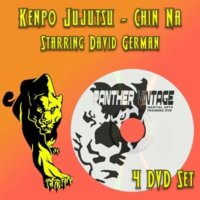 Kenpo Jujutsu and Chin Na starring Grandmaster David German (4 DVD Set) Foto 1 de 4