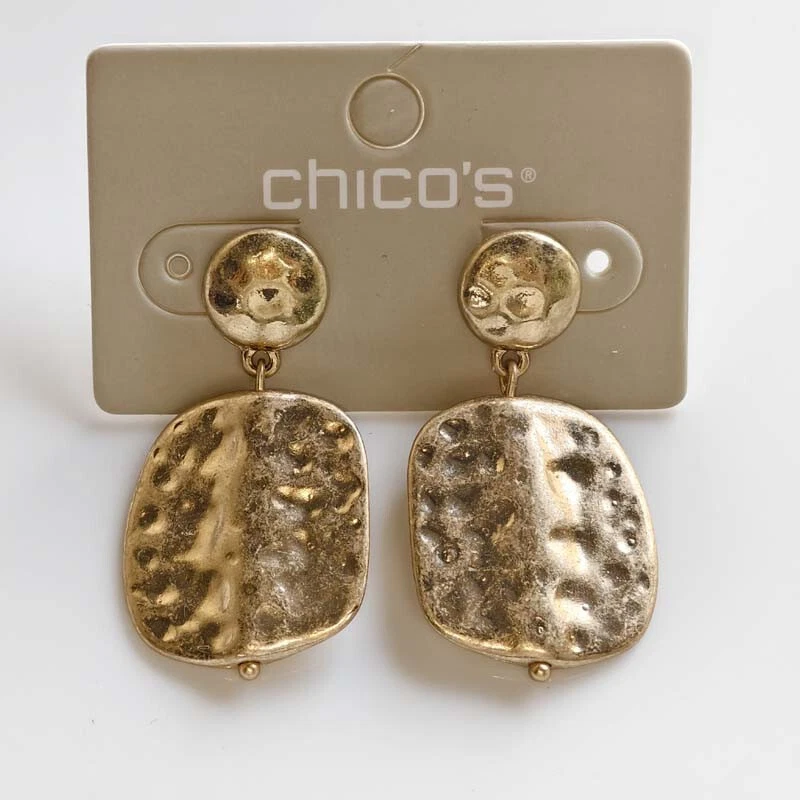 New Chicos Minimalist Geometric Drop Earrings Retro Women Party Vacation Jewelry — 第 1/1 张图片