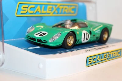 SLOT CAR SCALEXTRIC FERRARI 330P4 DAVID PIPER  N 10  NUOVA 1/32 - Immagine 1 di 4