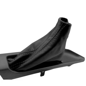 Fits 03-09 Lexus GX470 Synthetic Leather E Brake Boot Black - Picture 1 of 7
