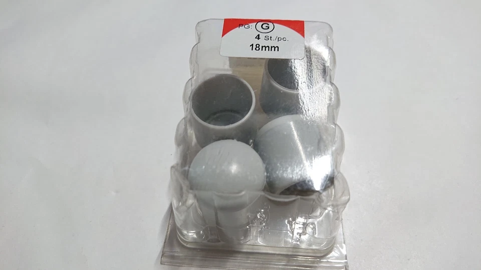 Gleitkappen Einsteckgleiter Fußkappen Antirutsch Fuß Kappen Gleiter Stuhlgleiter - Bild 1 von 1