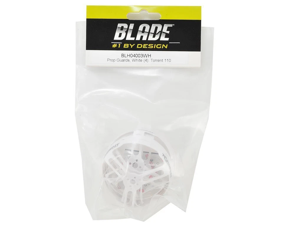 BLH04003WH Blade Torrent 110 FPV Drone Quadcopter Prop Guards ( White ) (4) - Image 1 of 3