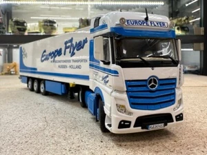 WSI truck models,Mercedes-Benz Actros MP4 GS 4X2 THERMOKING REEFER, EUROPE FLYER - Picture 1 of 11