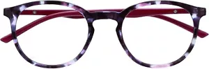 Opulize Met Lesebrille, Blaulichtfilter, schmaler runder Rahmen, Federscharniere - Bild 1 von 5