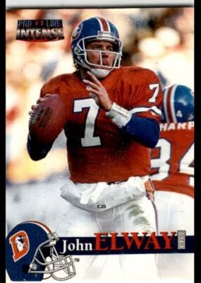 1996 The Score Board John Elway . Denver Broncos #86 - Image 1 of 2