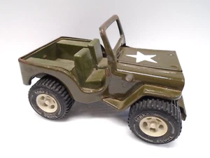 VINTAGE TONKA ARMY MILITARY TRUCK/JEEP METAL TOY! PRESSED STEEL 1960's! - Picture 1 of 7