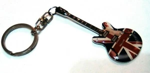 "Mini Epiphone Union Jack"- Portachiavi acciaio - Steel keychain - Acero Llavero - Imagen 1 de 1