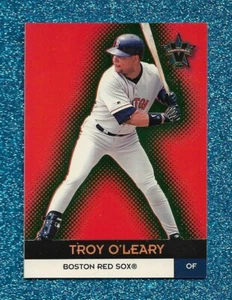 2000 PACIFIC VANGUARD GREEN PARALLEL #9 TROY O'LEARY NUMBERED 66/99 RED SOX  - Picture 1 of 1
