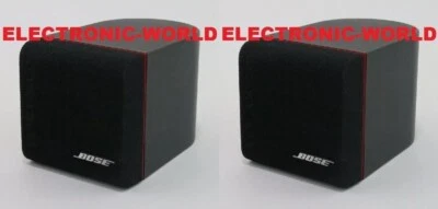 COMO NUEVO Par de Altavoces Bose Legendary Redline Cubo Único Estilo de Vida Acoustimass Foto 1 de 2