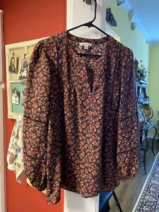 Pioneer Woman Bluse xl gebraucht einmal getragen - sauber keine Haustiere oder Rauch aktuelle Saison - Bild 1 von 5