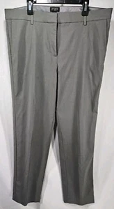 J Jill Pants Womens 14 Pants Green Cropped Wearever Caraway Woven Trouser Bottom - Picture 1 of 11