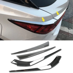 For RX350 450h 300 200t 2016-2019 Chrome Rear Light Lamp Eyebrow Cover Trim - Picture 1 of 7