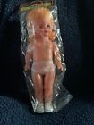 Darice Doll Parts 13 1/2 Inch Undressed Girl Doll Red Full Body with Shoes