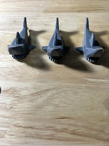 Lego Hai Menge 3 bläulich grau Haie - Bild 1 von 7
