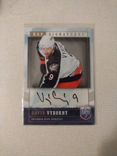 2006-07 Upper Deck Be a Player Signatures David Vyborny #DV Auto