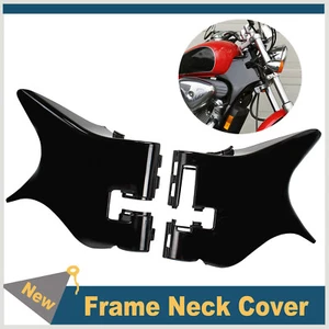 Frame Neck Cover Cowl For Honda Shadow VLX 600 VT600 1988-2007 Black ABS Plastic - Picture 1 of 16