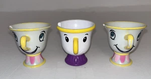 Disney Die Schöne und das Biest Chip die Teetasse Plastikspielzeug Spielen 3 Tassen LESEN - Bild 1 von 7