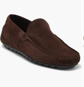 BRUNO MAGLI” XENIA” BROWN Suede Luxury Loafers Size 10.5 MSRP $298 - Picture 1 of 16