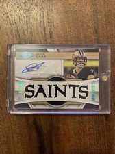 2023 Panini Certified Derek Carr Auto Mem /35 Piece Of The Game #PGS-DC SAINTS