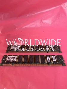 Kingston KTM-F80/1024 1024MB (2x 512MB) DIMMs 1 Year warranty - Picture 1 of 2