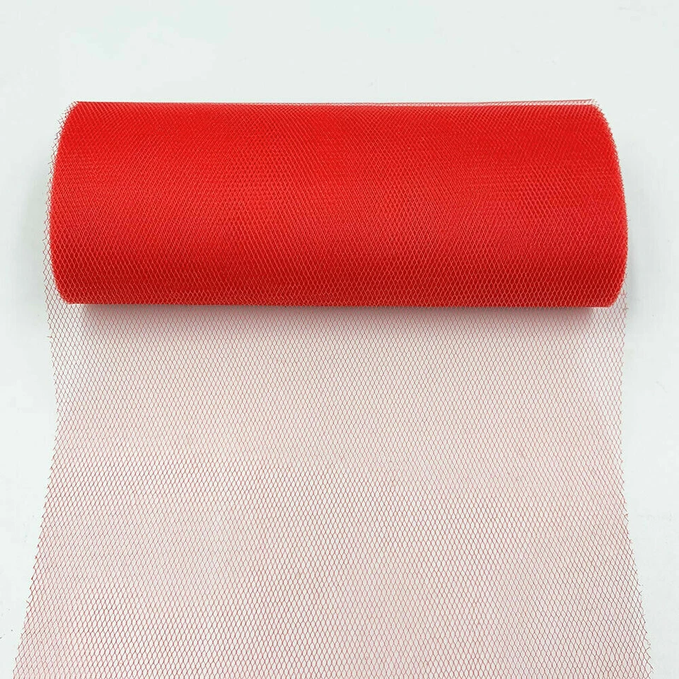 Tulle Fabric 6"X10yds Wedding Bridal Party Festival Decor Bow Tutu Sewing Craft - Image 1 of 4