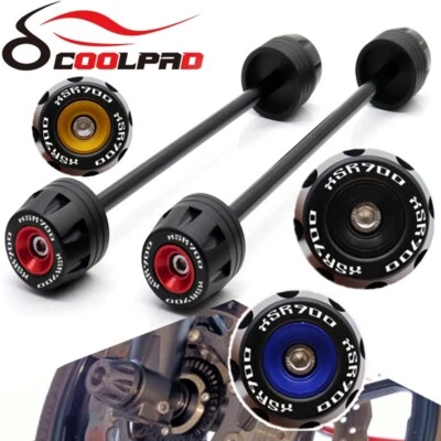 Protector deslizante horquilla rueda delantera trasera para Yamaha XSR 900 XSR900 2016-2023 Foto 1 de 4