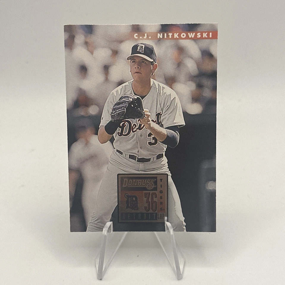 1995 Donruss C.J. Nitkowski #467 (EX) - Image 1 of 2