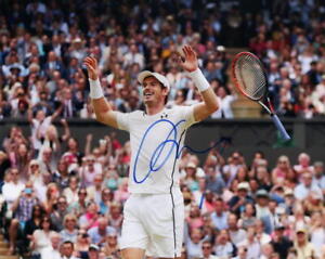 Andy Murray Signed Autograph 8x10 Photo - Wimbledon & US Open Tennis Champion