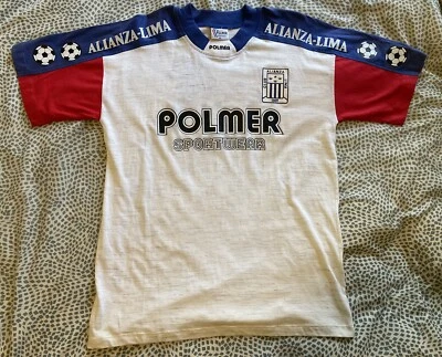 Camisa Polmer Sportwear Alianza Lima Perú Años 90 Retro Oficina De Colección Rara Foto 1 de 4
