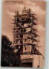 13642520 - 8371 Kollnburg Eingeruesteter Kirchturm 1. Juni 1921 Dachdecker 1921