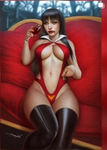 VAMPIRELLA 1 ARTE SIDNEY AUGUSTO VIRGEN VARIANTE EXCLUSIVA CASI NUEVO 2025 - Imagen 1 de 1
