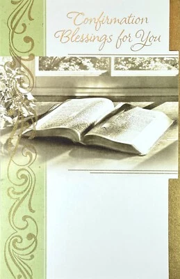 Inspirational CONFIRMATION Card, Isaiah 11:2 Blessings by American Greetings +✉ - Image 1 of 4