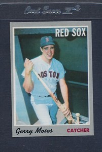 1970 Topps #104 Gerry Moses Red Sox EX *5930