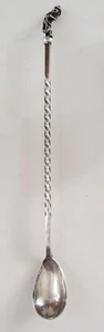 Reed Barton 11 Inch Cocktail Spoon Leprechaun Motif Very Rare - Picture 1 of 4