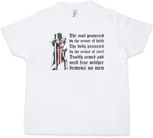 TEMPLAR VI Kids Boys T-Shirt Cross Knight Ordo Crusade Crusader - Picture 1 of 1