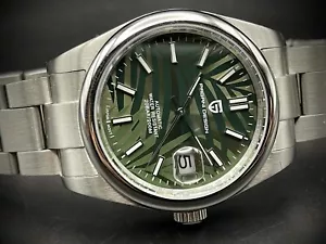 Mens Watch Pagani Design Palm Green Oyster Automatic Nh35a Seiko Movement  - Picture 1 of 8
