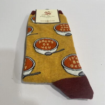 Calcetines para mujer Socksmith gráficos de motivación para tripulación talla 5-10,5 Foto 1 de 3