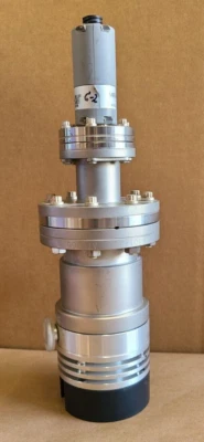 Leybold TURBOVAC TMP 50 85402 con medidor de filamento caliente Varian MBA-200 Foto 1 de 4