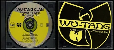 Wu-Tang Clan: Protect Ya Neck (The Jump Off) CD Single w/ "The W" Promo Sicker Foto 1 de 3