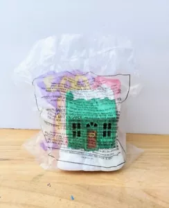 Playset Polly Pocket 1995 Green House McDonald's Happy Meal giocattolo #3 cake topper - Foto 1 di 3