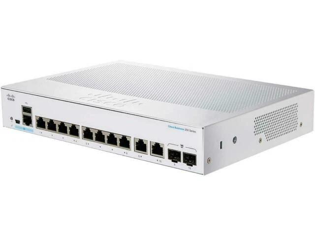 Cisco Business 350 Series Managed Switch CBS350-8p-2G-NA BRAND NEW SEALED - Image 1 of 1