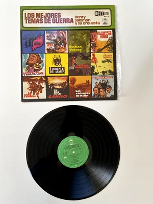 Henry Salomon "Los Mejores Temas De Guerra Vol. III" LP Vinyl Album, Rare, - Image 1 of 2