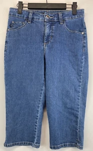 Lee Classic Fit Capri Pants - Girls' - Denim - See Measurements for Size (1496) - Picture 1 of 16