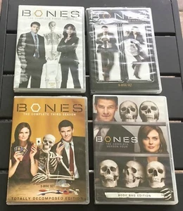 Bones The Complete Seasons 1 Through 4 DVD Sets - Picture 1 of 1