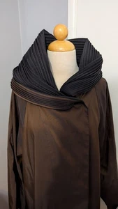 Mycra pac now Donatella Impermeable Sudadera con Capucha Reversible Negro/Marrón Bronce Cartera S/M - Imagen 1 de 18