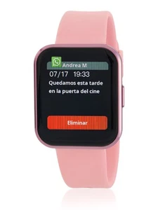 Marea Smart Watch Pink Customizable Dial B63003/3 - Picture 1 of 1