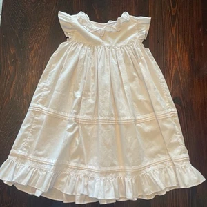 Smocked Out 6t Cotton Dress - Picture 1 of 4