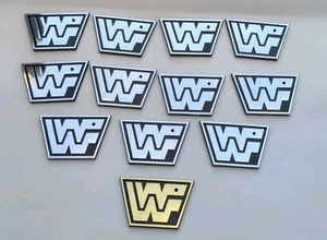 Lote de 12 figuras de lucha Jakks soportes base con clavijas WWF WWE  - Imagen 1 de 2