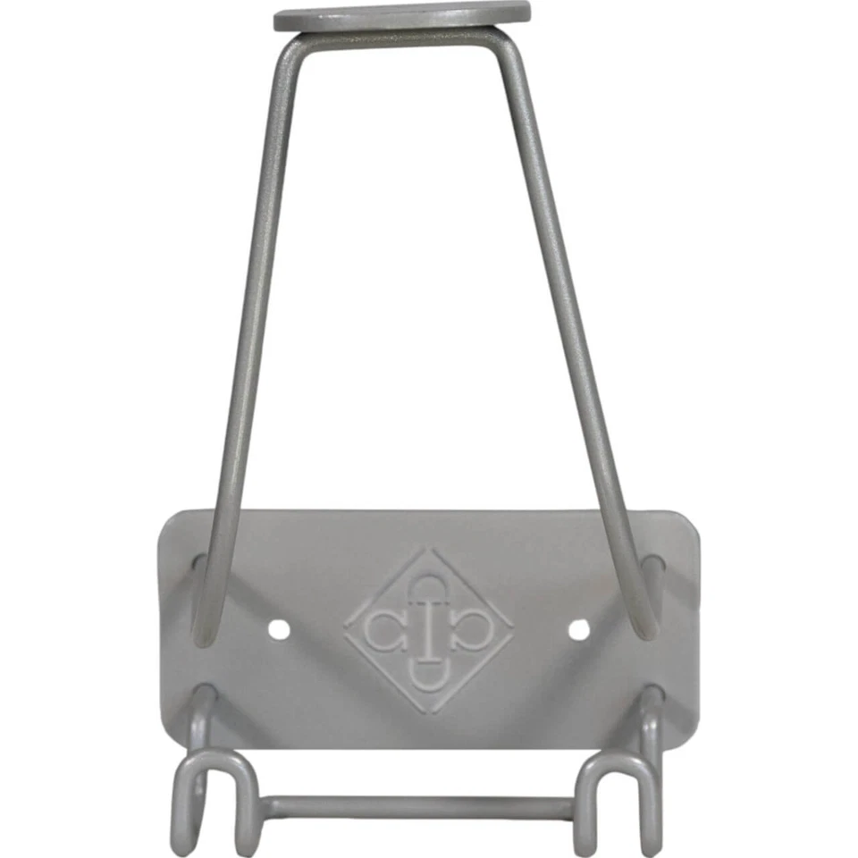 Grooming Deluxe Silver Reithelmhalter Stahl mit Haken - Bild 1 von 1