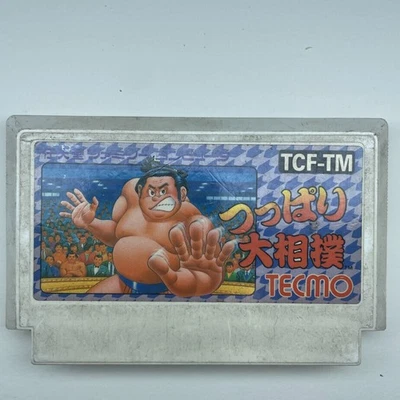 Tsuppari Oozumou Sumo Wrestling Tecmo 1987 Nintendo Famicom Cartridge Only - Image 1 of 2